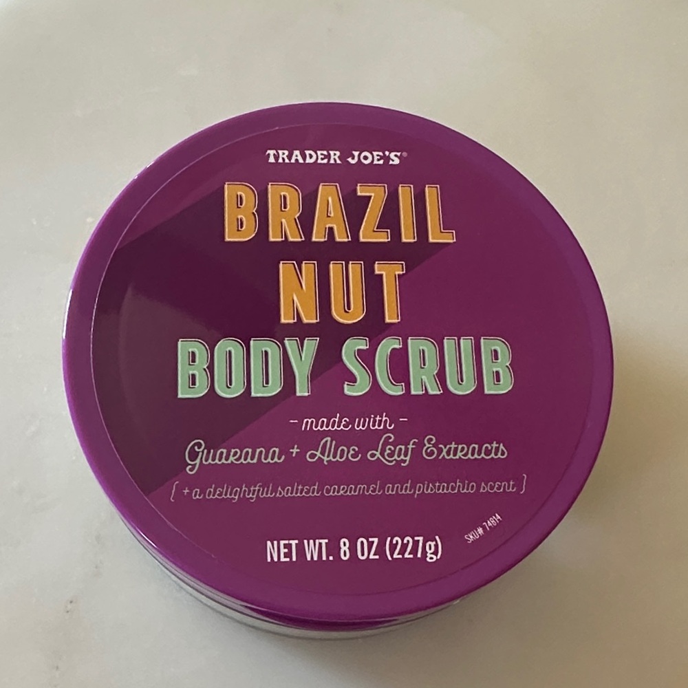 🆕 Brazil Nut Body Scrub Trader Joe’s Brand new